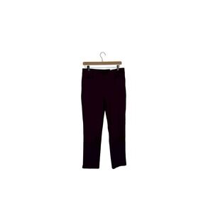 Chico's Wicked Plum Brigitte 360 Chevron Ankle Pants Size 0.5 6 new